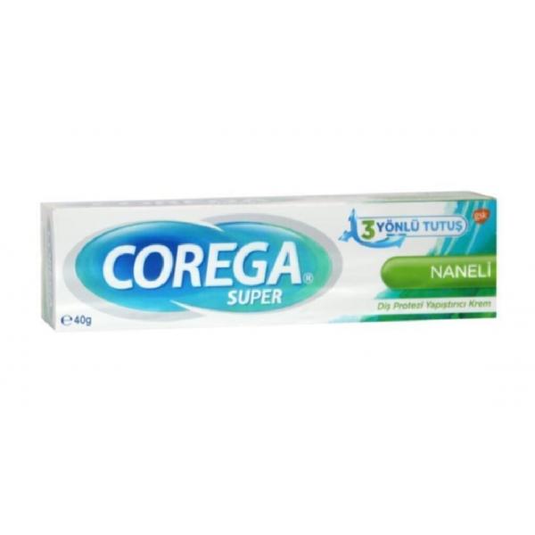 Corega Super Protez Yapıştırıcı Krem Naneli 40 gr