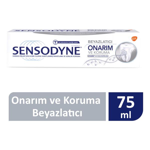 Sensodyne Onarım Koruma Beyazlatıcı 75 Ml