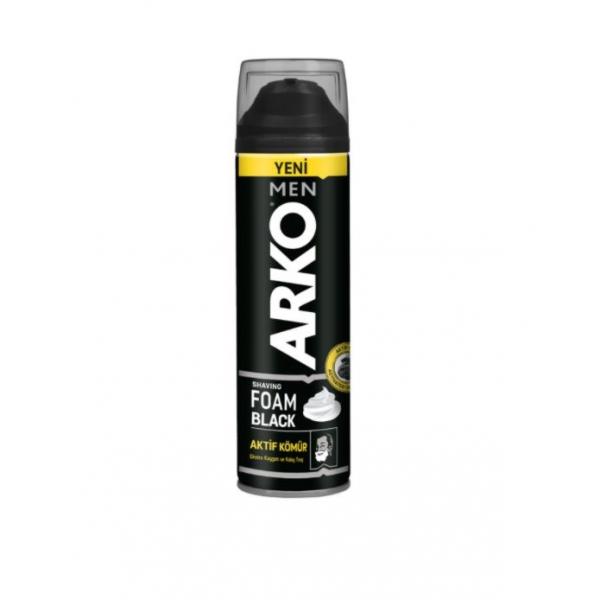 Arko Traş Köpüğü Black 200 Ml