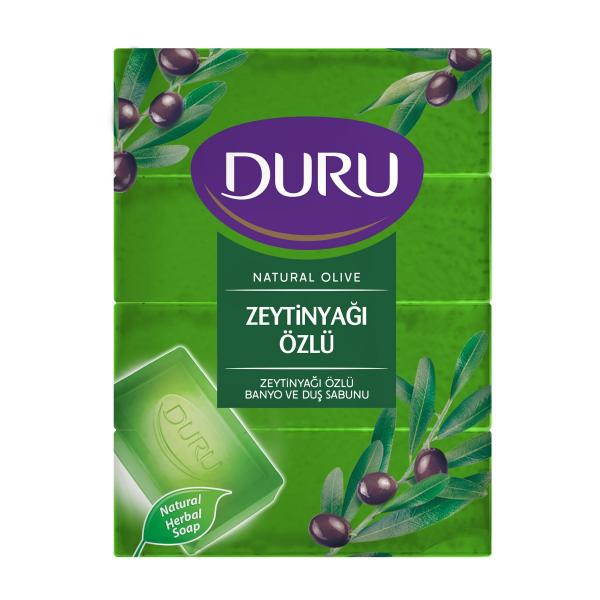 Duru Duş Sabun Zeytin Yağı Özü 4*150 Gr