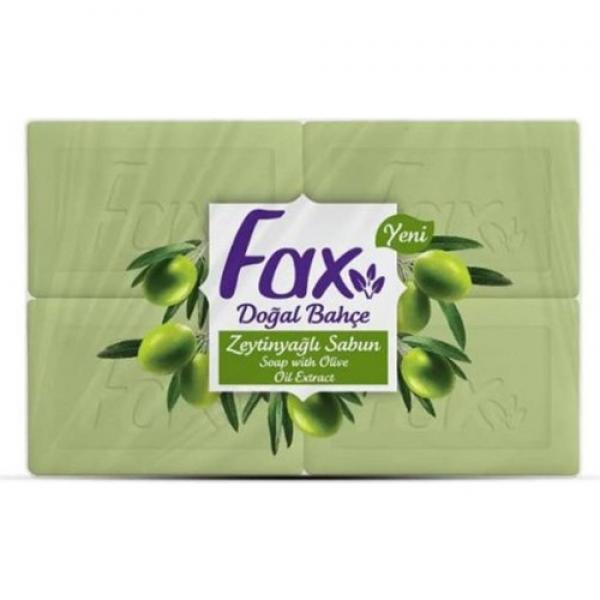 Fax Banyo Sabunu Zeytinyağlı Kalıp Sabun 4x125 Gr