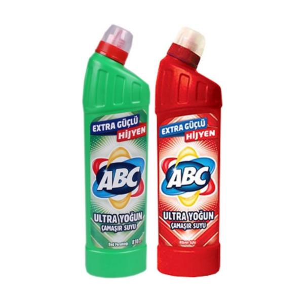 Abc Ultra Çamaşır Suyu Dağ Rüzgarı+Hijyen Aşkı 2*810 Gr