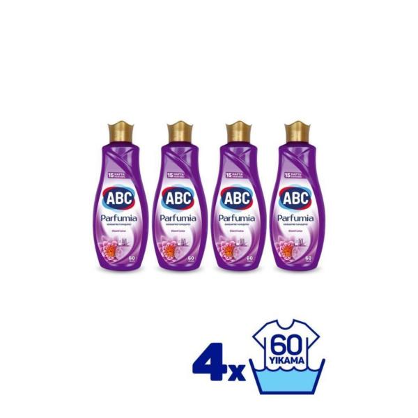 ABC Parfumia Gizemli Lotus Konsantre Yumuşatıcı 1440 Ml 4'lü Seti