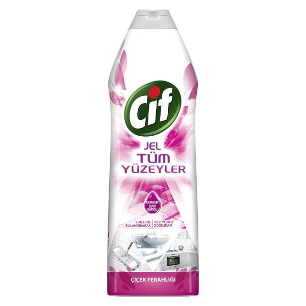 Cif Tüm Yüzey Jel Çiçek Ferah 750 Ml