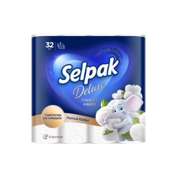 Selpak Tuvalet Kağıdı Deluxe Ultra Comfort 32 Li