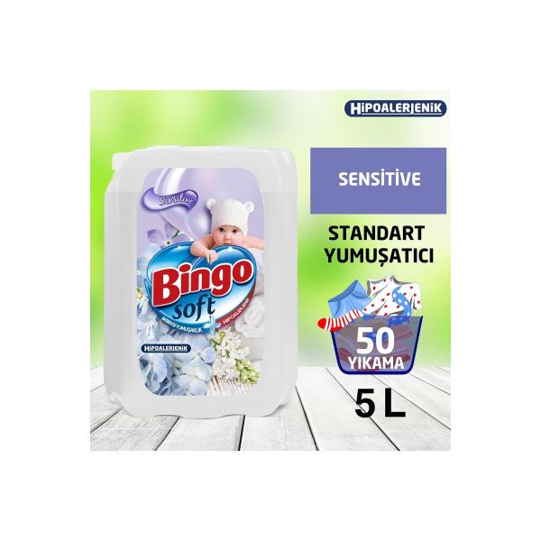 Bingo Soft Sensitive Yumuşatıcı 5 lt