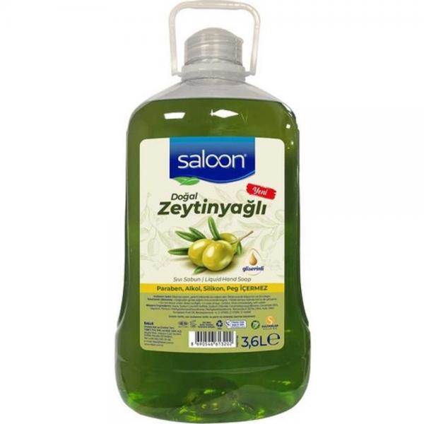 Saloon Sıvı Sabun Zeytinyağlı 3,6 Lt