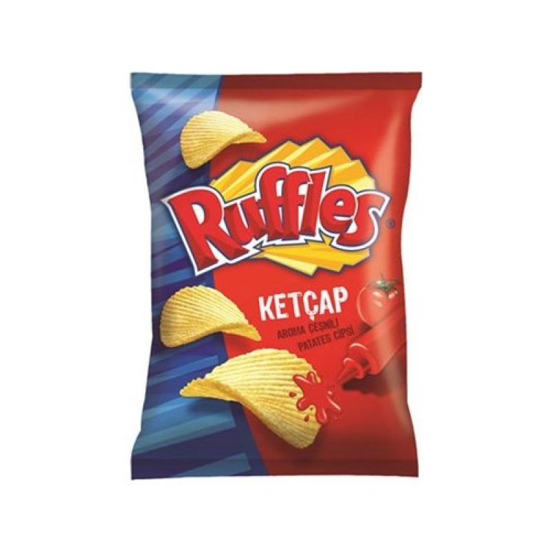 Чипсы Ruffles с беконом