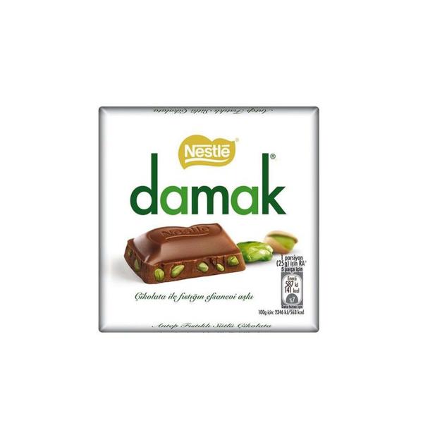 Nestle Damak Antep Fıstıklı Sütlü Çikolata 65 gr