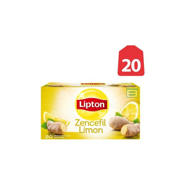 Lipton Zencefil Limon 20 Li