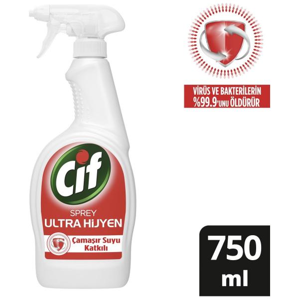 Cif Sprey Ultra Hijyen 750 Ml